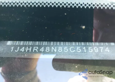 2005 Jeep Grand Cherokee Laredo из США, поврежденный, VIN 1J4HR48N85C515974